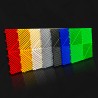 Klicktec® 3D Werkstattboden – 6er Set | satte Farben, 480 g/Fliese