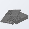 Klicktec® 3D Werkstattboden – 6er Set | satte Farben, 480 g/Fliese